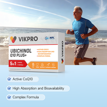 IKPRO Ubiquinol Q10 Plus+ -60 Sofgels