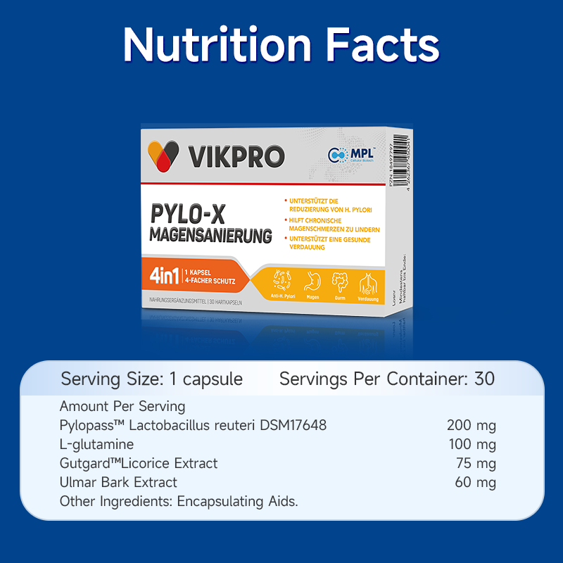 PYLO-X Stomach Repair-30 Capsules