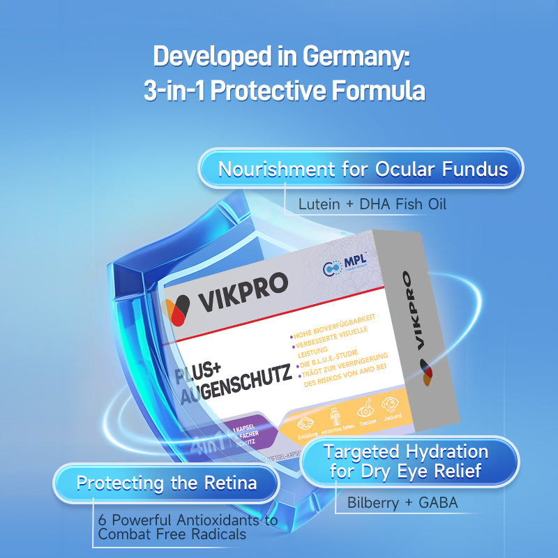 VIKPRO Augenschutz Plus+-30 Softgels