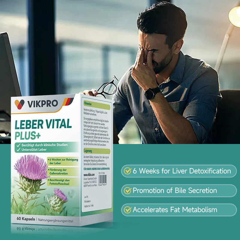 VIKPTO Leber Vital Plus+-60 Softgels