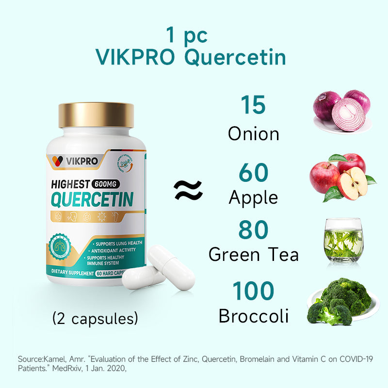 VIKPRO Highest Quercetin-60 Capsules
