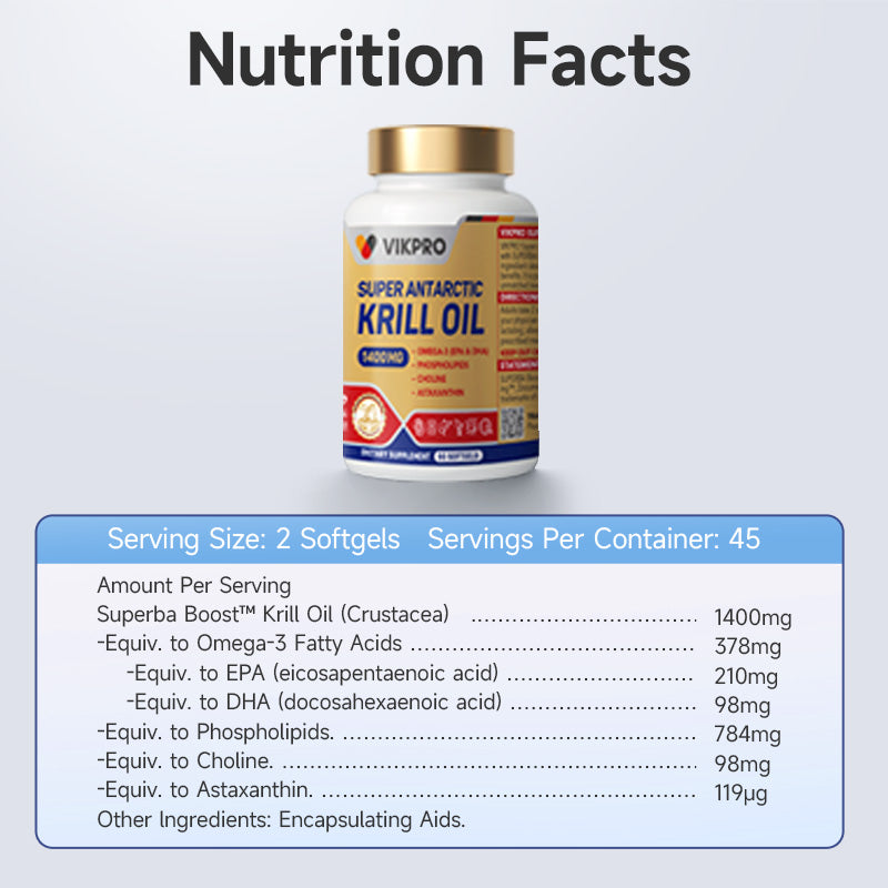 IKPRO Super Antarctic Krill Oil 700mg