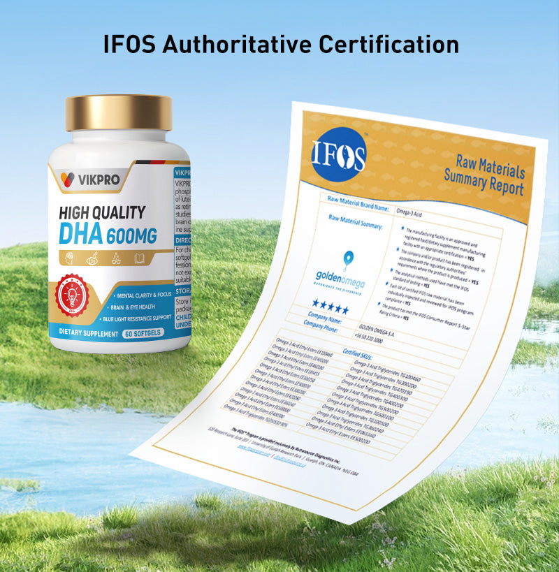 VIKPRO High Quality DHA 600MG