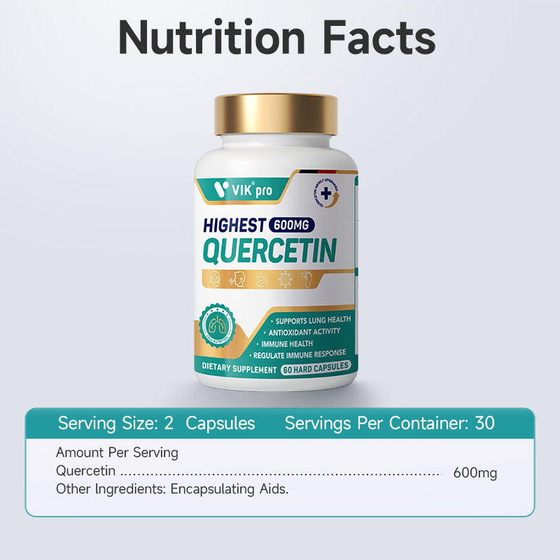 VIKPRO Highest Quercetin-60 Capsules