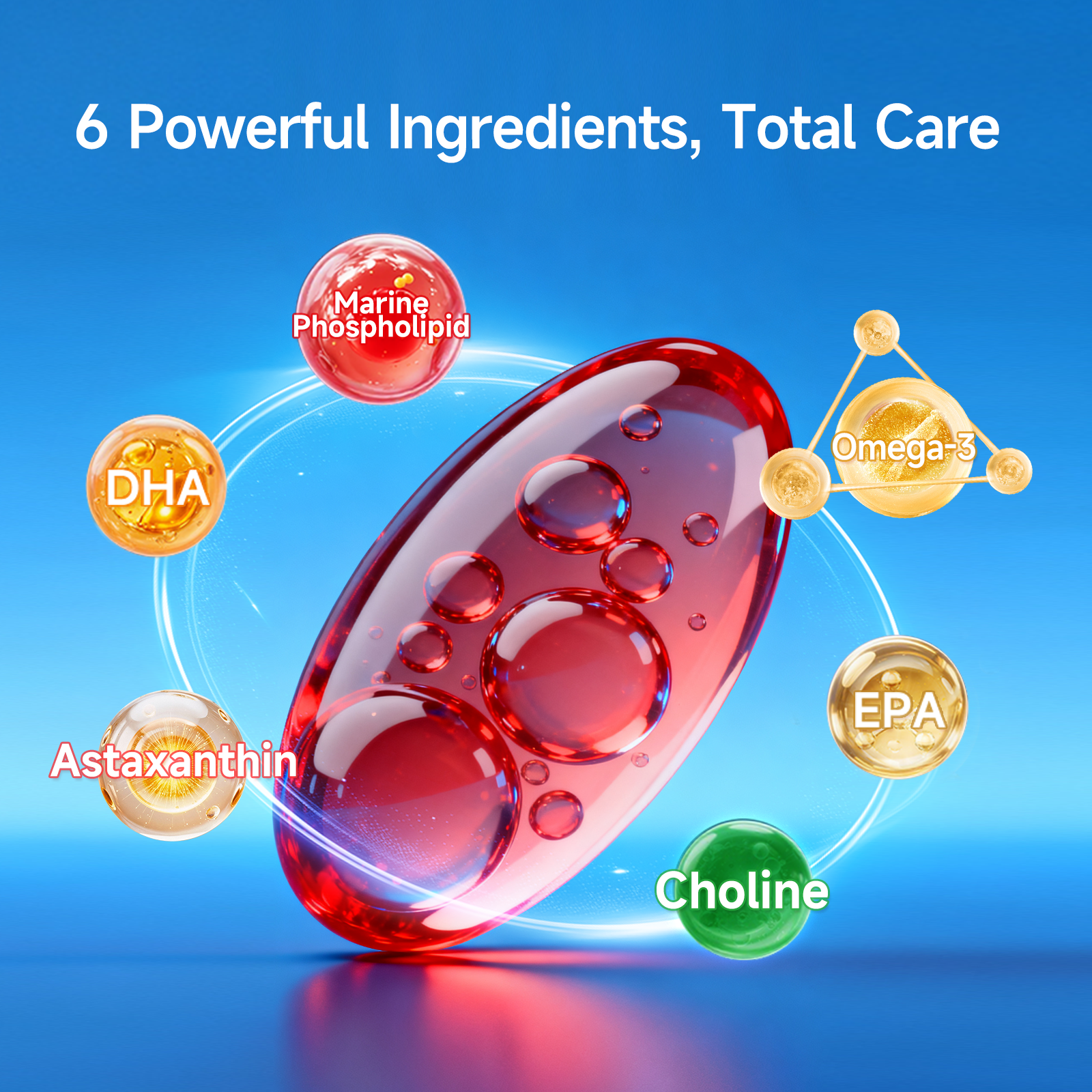 VIKPRO Antarctic Krill Oil - 60 Softgels