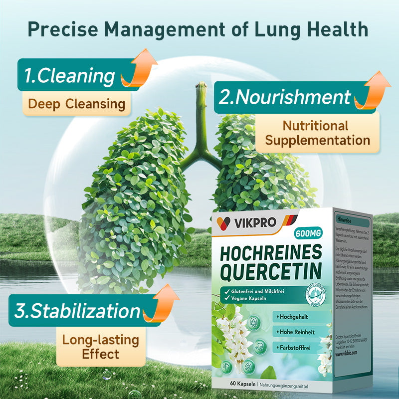 VIKPRO Hochreines Quercetin 300mg-60 Capsules